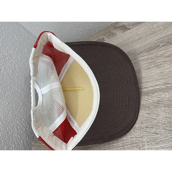 Vintage Nassau Bahamas Flat Brim Mesh Adjustable Trucker Hat - Picture 6 of 11